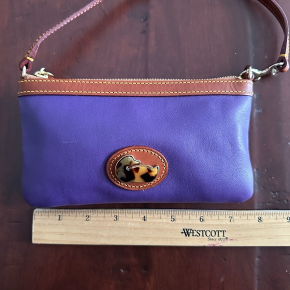 Dooney & Bourke Purple Wristlet Purse - Picture 9 of 10